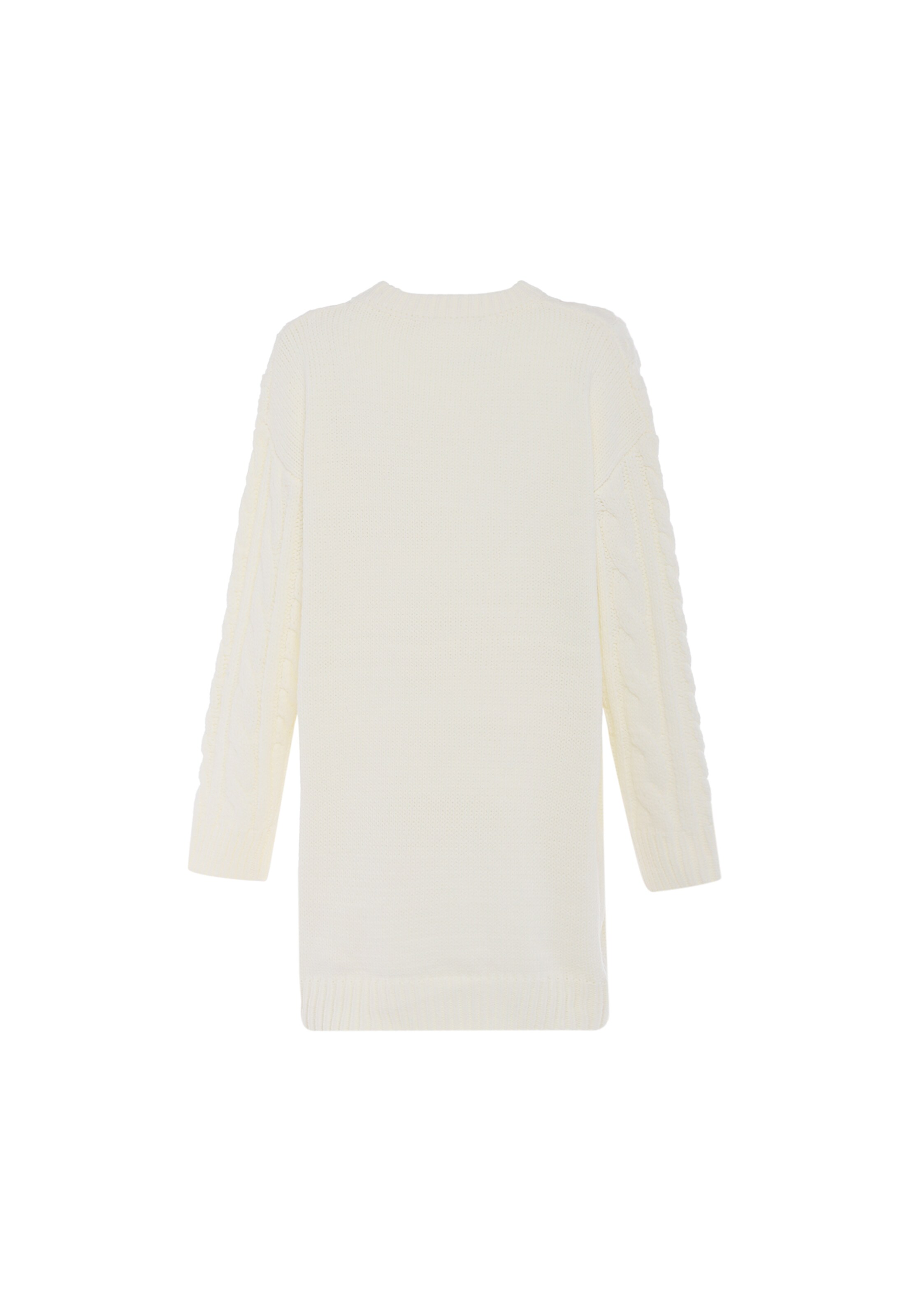 balta faina Megztinis