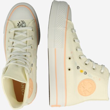 CONVERSE Korkeavartiset tennarit värissä beige