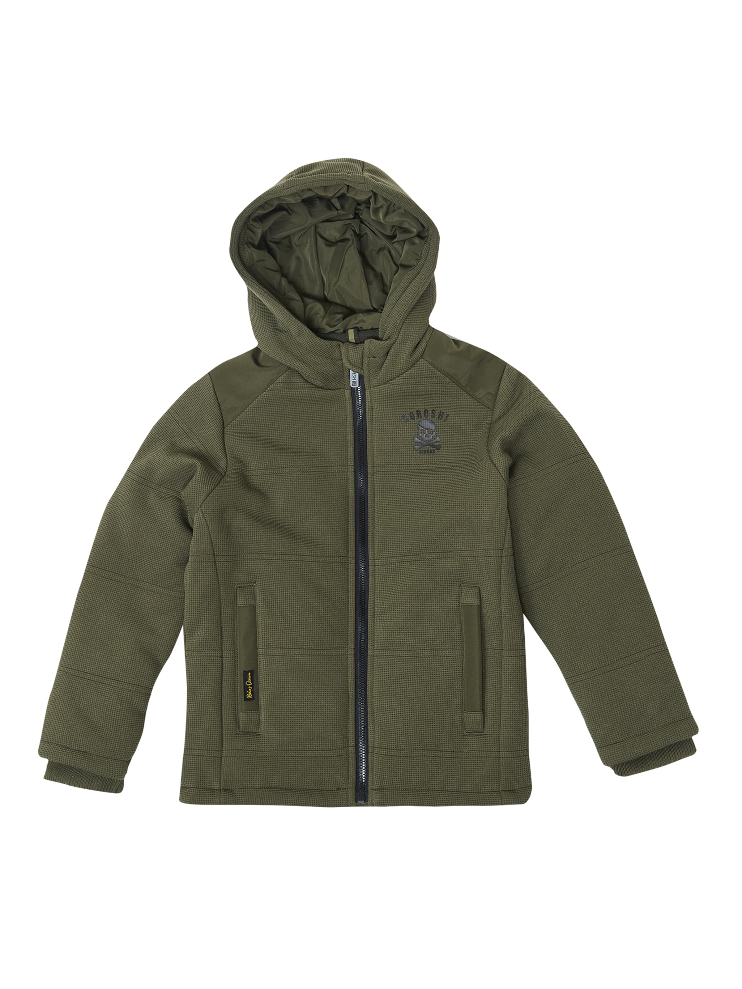 KOROSHI - Chaqueta de entretiempo en verde: frente