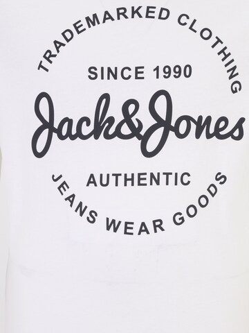 Jack & Jones Plus Tričko 'FOREST' – bílá