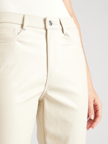 ONLY Slimfit Broek in Beige