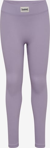 Hummel Sporthose in Lila: Vorderseite
