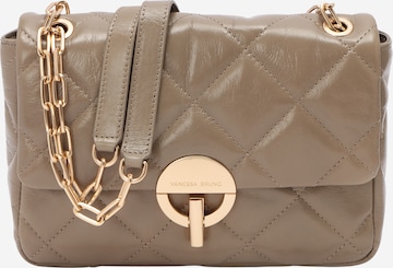 Sac bandoulière 'MOON' Vanessa Bruno en gris : devant