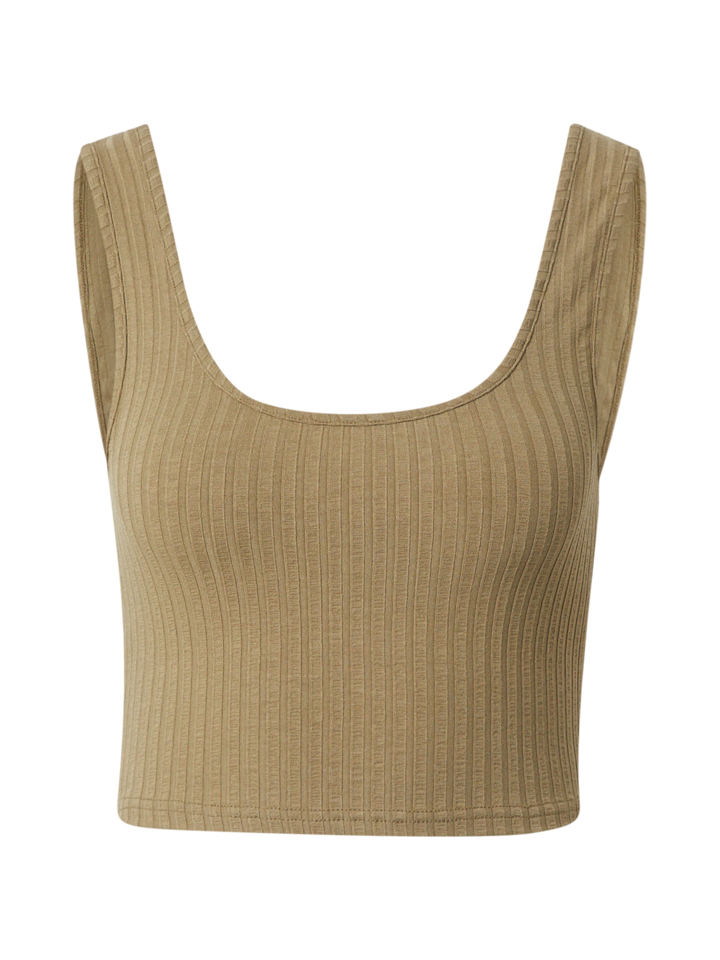 A LOT LESS Top 'Chelsea' in Groen: voorkant