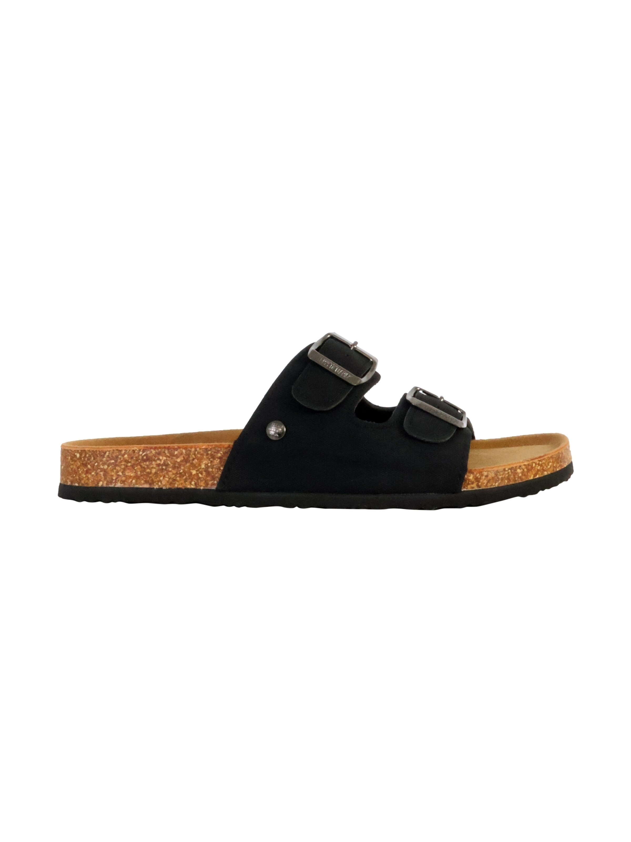 terre de marins - Zapatos abiertos 'Lederpantoletten Moana' en negro