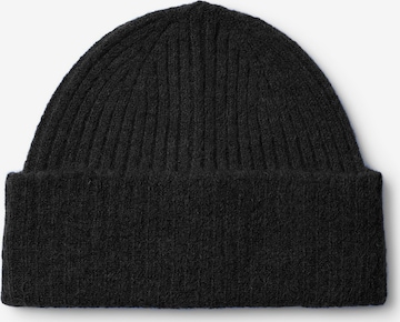 SELECTED - Gorra en negro: frente