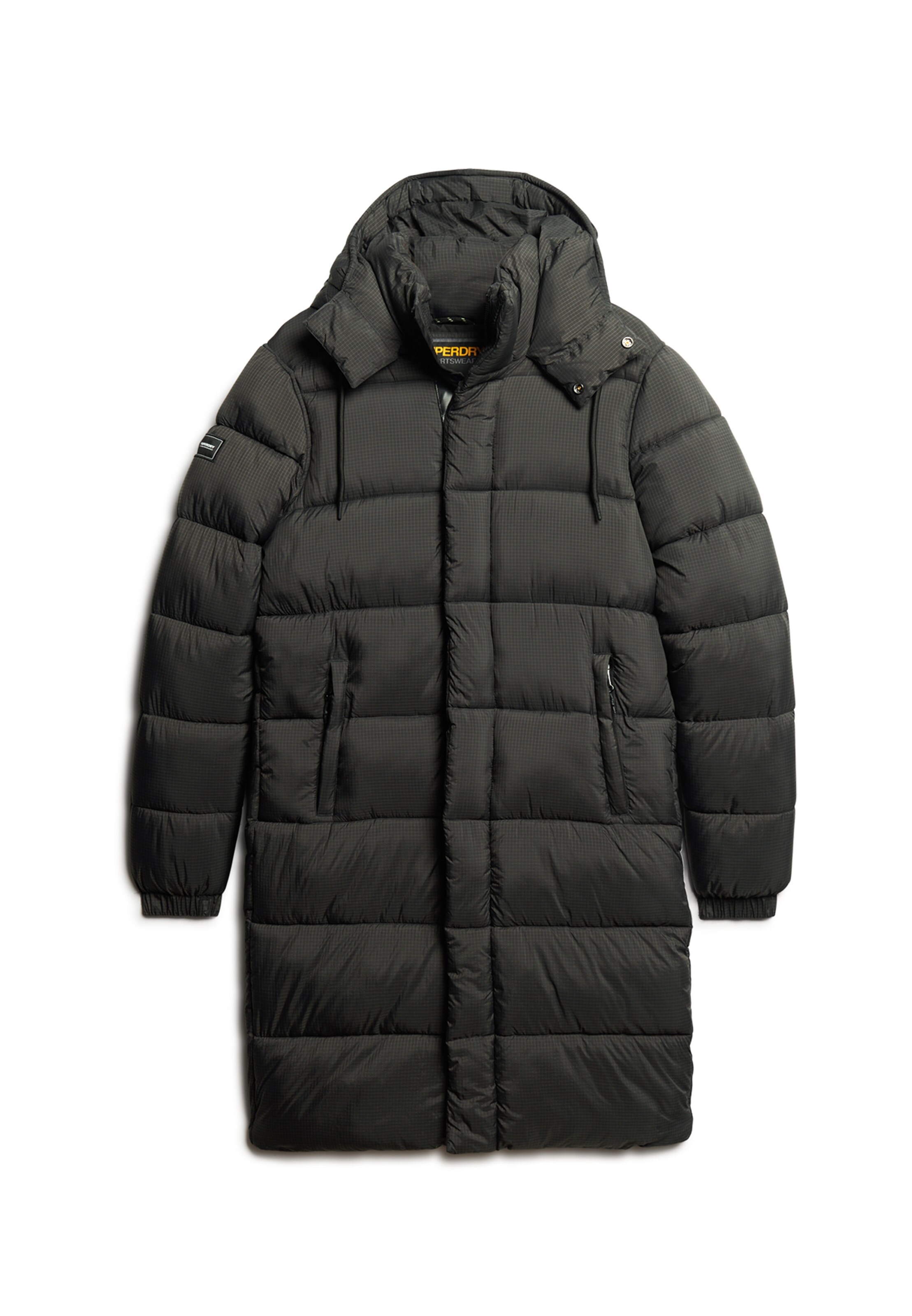 Parka d’hiver Superdry & Co en gris : devant