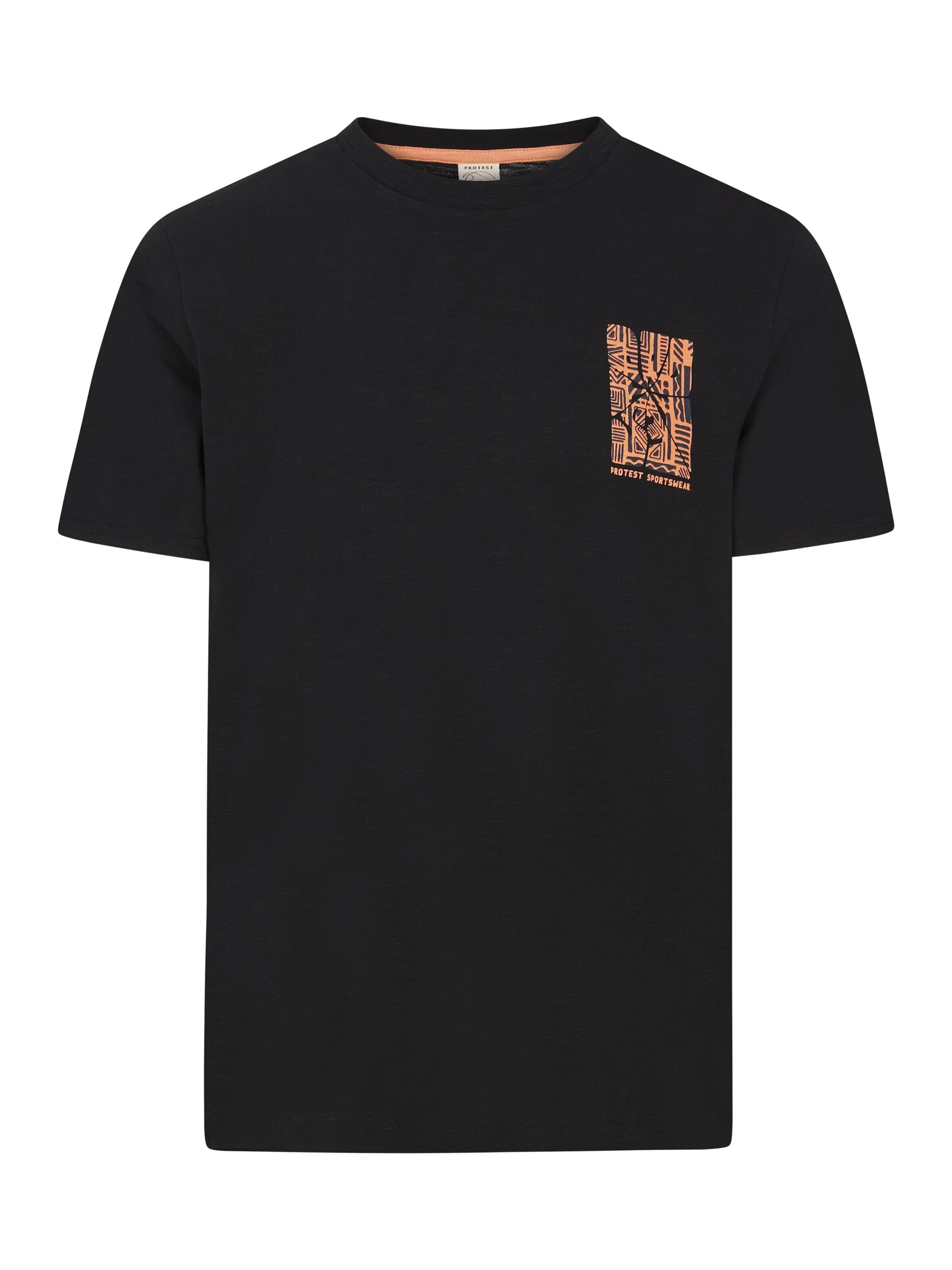 PROTEST Shirt 'PRTVictor' in Black: front