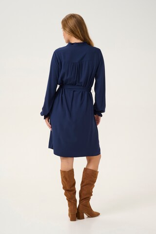 Robe-chemise 'Venea' Cream en bleu