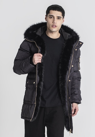 Gianni Kavanagh Winterjas in Zwart