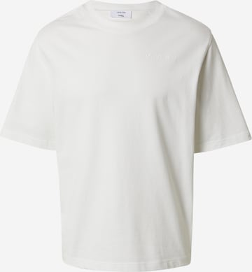 DAN FOX APPAREL - Camisa 'Simeon' em branco: frente