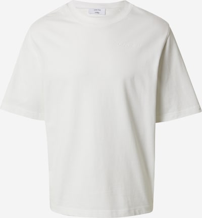 DAN FOX APPAREL T-shirt 'Simeon' i vit, Produktvy