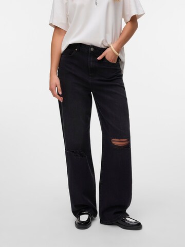 regular Jeans 'SNKaitlyn' di VERO MODA in nero: frontale