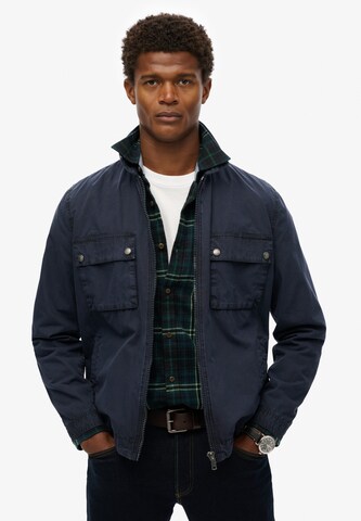 Superdry Tussenjas 'Essentials' in Groen
