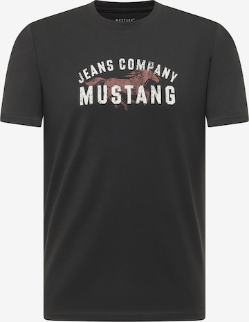 MUSTANG Shirt 'Austin' in Schwarz: Vorderseite
