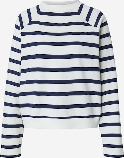 Megztinis be užsegimo iš Mavi, spalva – tamsiai mėlyna jūros spalva / balta, Prekių apžvalga