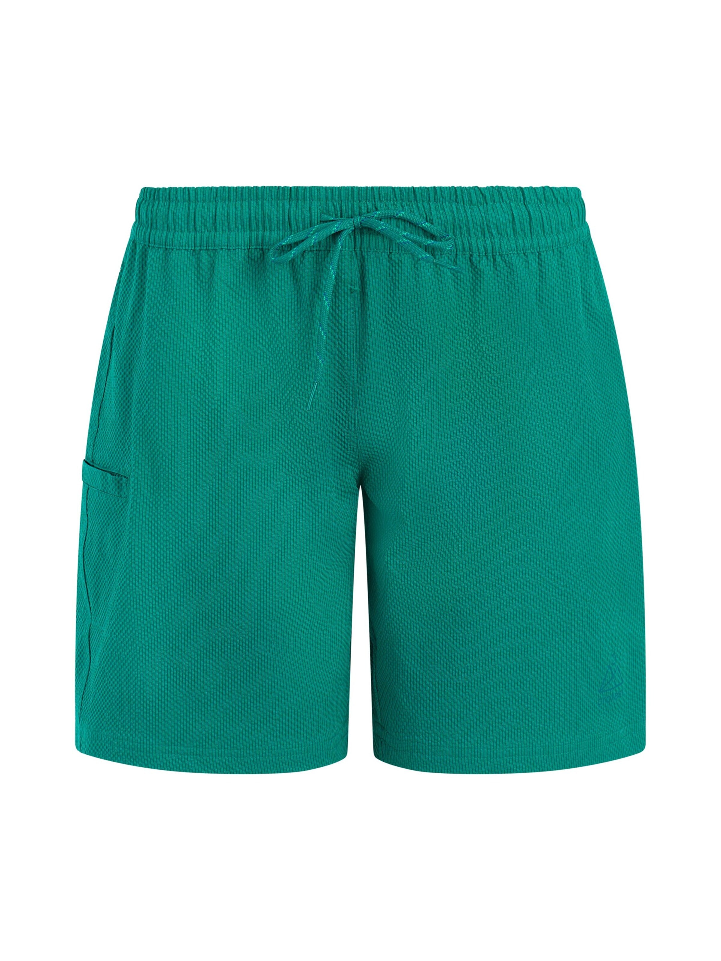 PROTEST Boardshorts 'PRTAgaat 25' in Groen: voorkant
