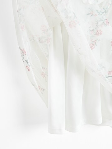 Cool Club Jurk in Wit