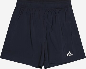 ADIDAS SPORTSWEAR Regular Спортен панталон 'Essentials Small Logo Chelsea' в синьо: отпред