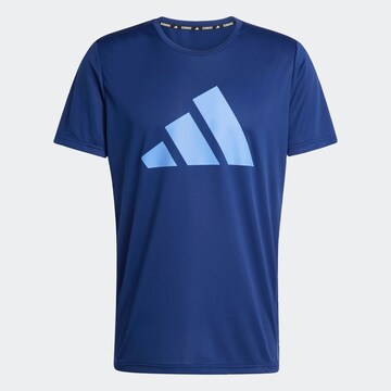 ADIDAS PERFORMANCE Performance Shirt 'Run It' in Blue