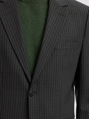 SELECTED Slim fit Business-colbert in Grijs