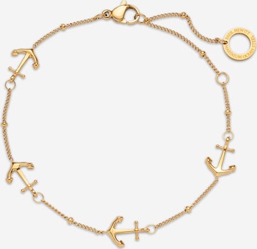 Paul Hewitt Armband 'The Anchor II' in Goud: voorkant