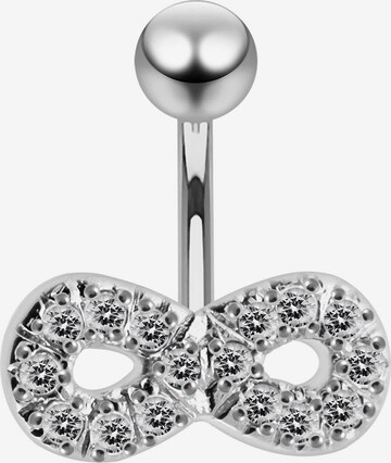 FIRETTI Bauchnabelpiercing in Silber: predná strana