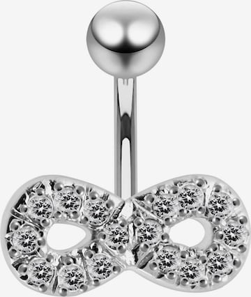 FIRETTI Bauchnabelpiercing in Silber: predná strana