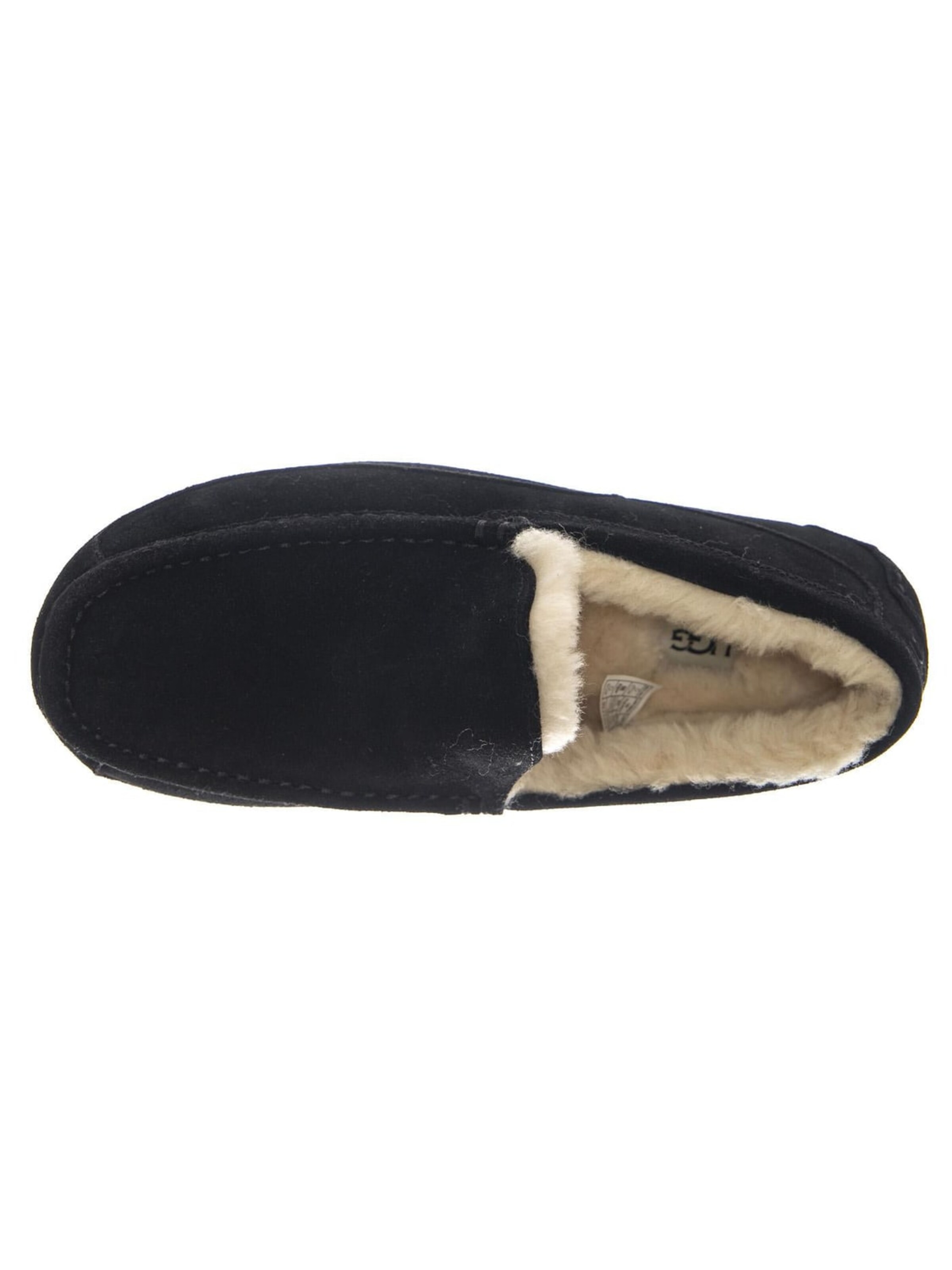 UGG Mocassins 'Ascot Black Shoes' in Zwart