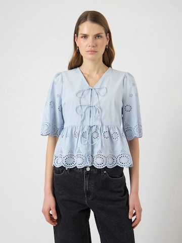 Bluză 'YASCORNELIA' de la YAS pe albastru: față