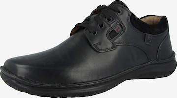 JOSEF SEIBEL Lace-Up Shoes in Black: front