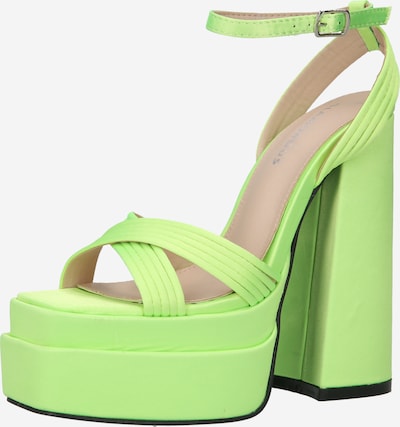 GLAMOROUS Sandals 'LILAC' in Lime, Item view