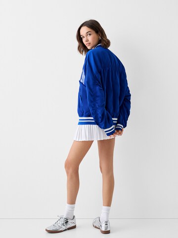 Bershka Tussenjas in Blauw