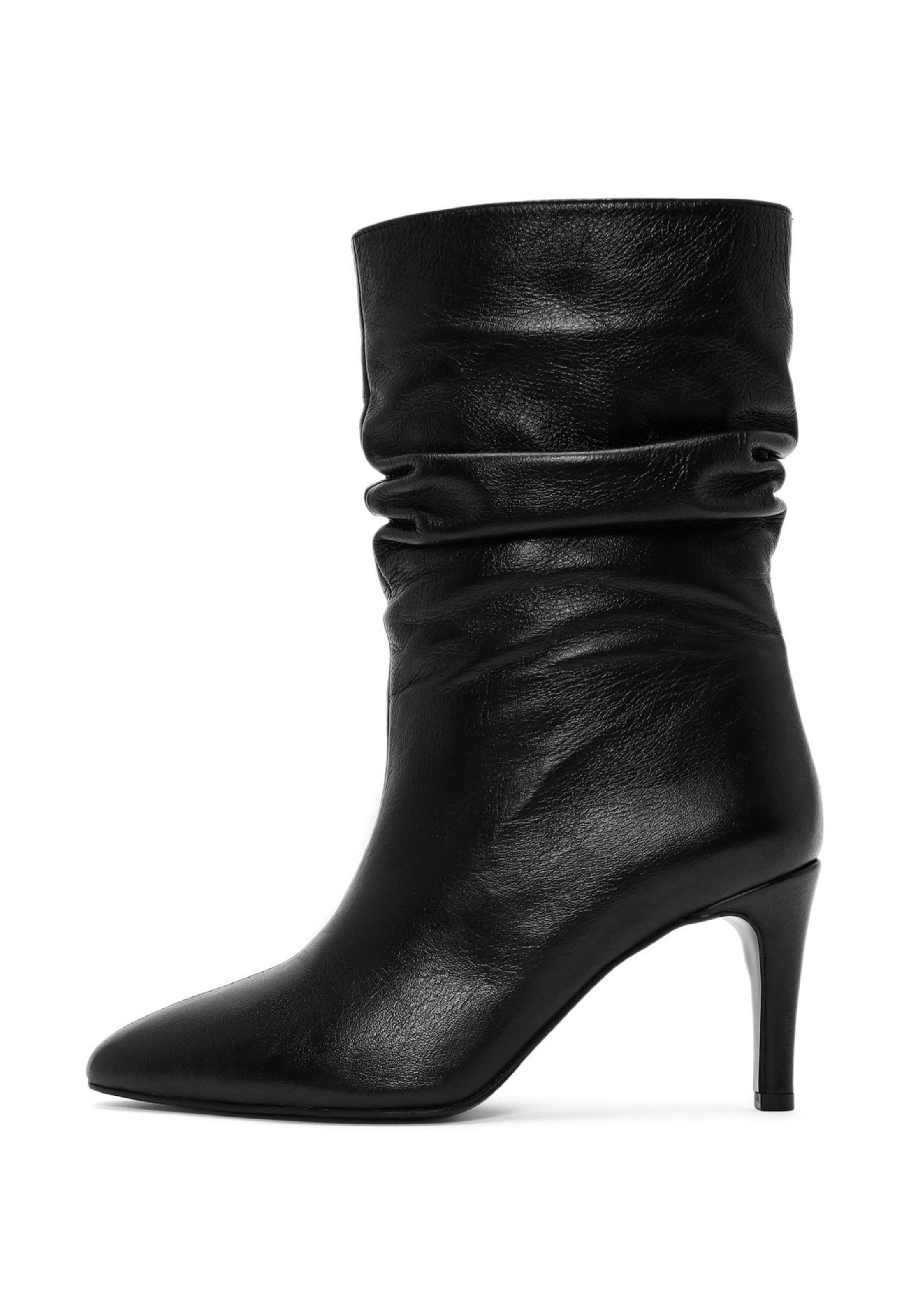 Derimod Ankle Boots in Schwarz: Vorderseite