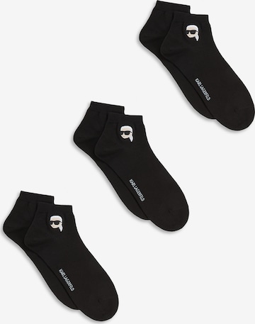 Karl LagerfeldČarape - crna boja: prednji dio