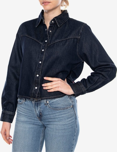 XS dydžio Demisezoninė striukė 'Logan' iš LEVI'S ®, spalva – tamsiai (džinso) mėlyna, Prekių apžvalga