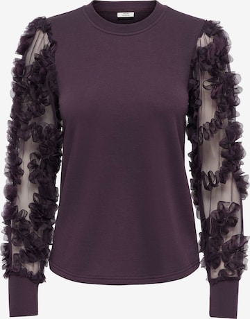 Sweat-shirt 'FAIRVIEW' JDY en violet : devant
