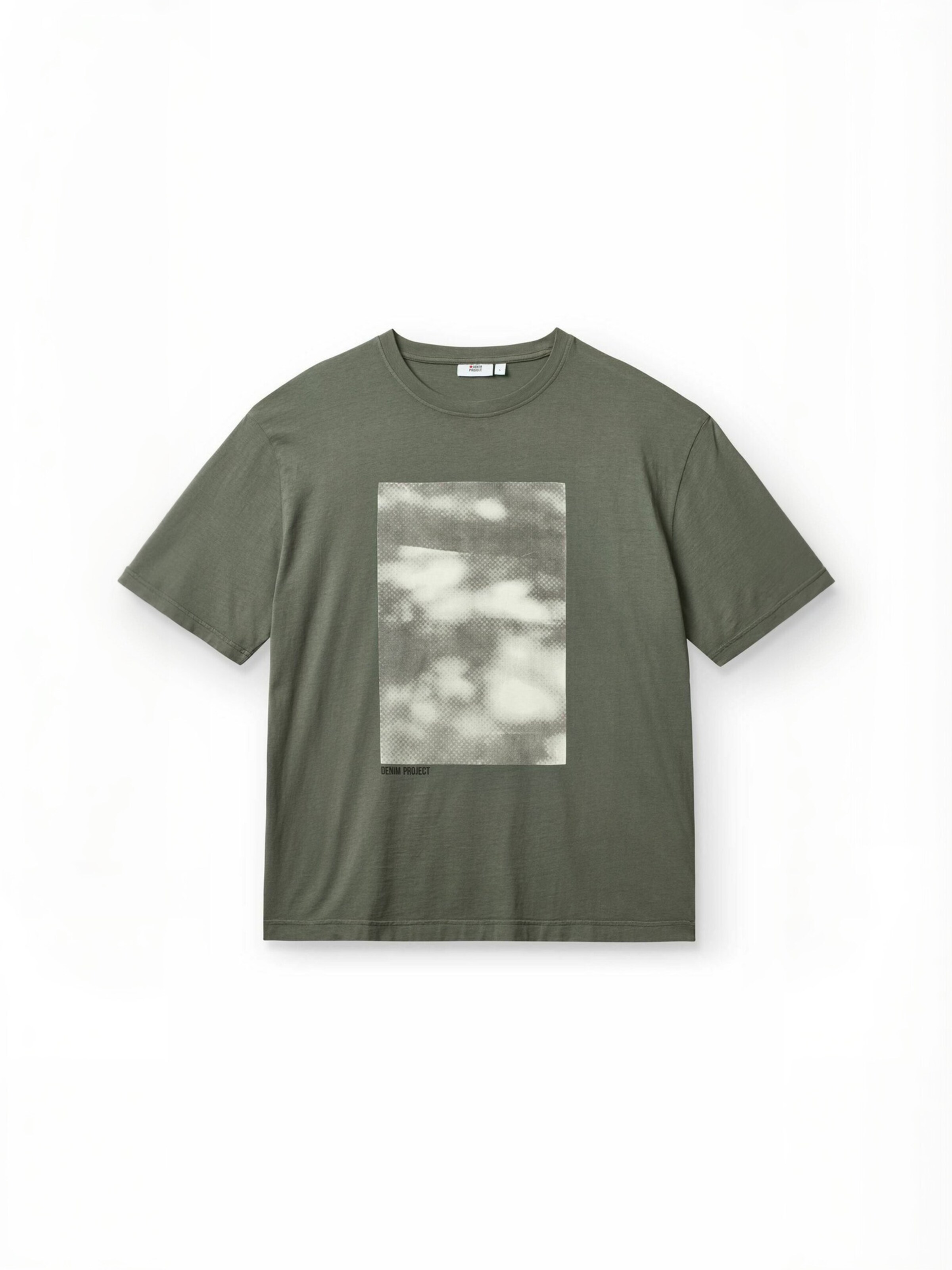 Denim Project Regular fit Button Up Shirt ' DPMatthew ' in Grey: front