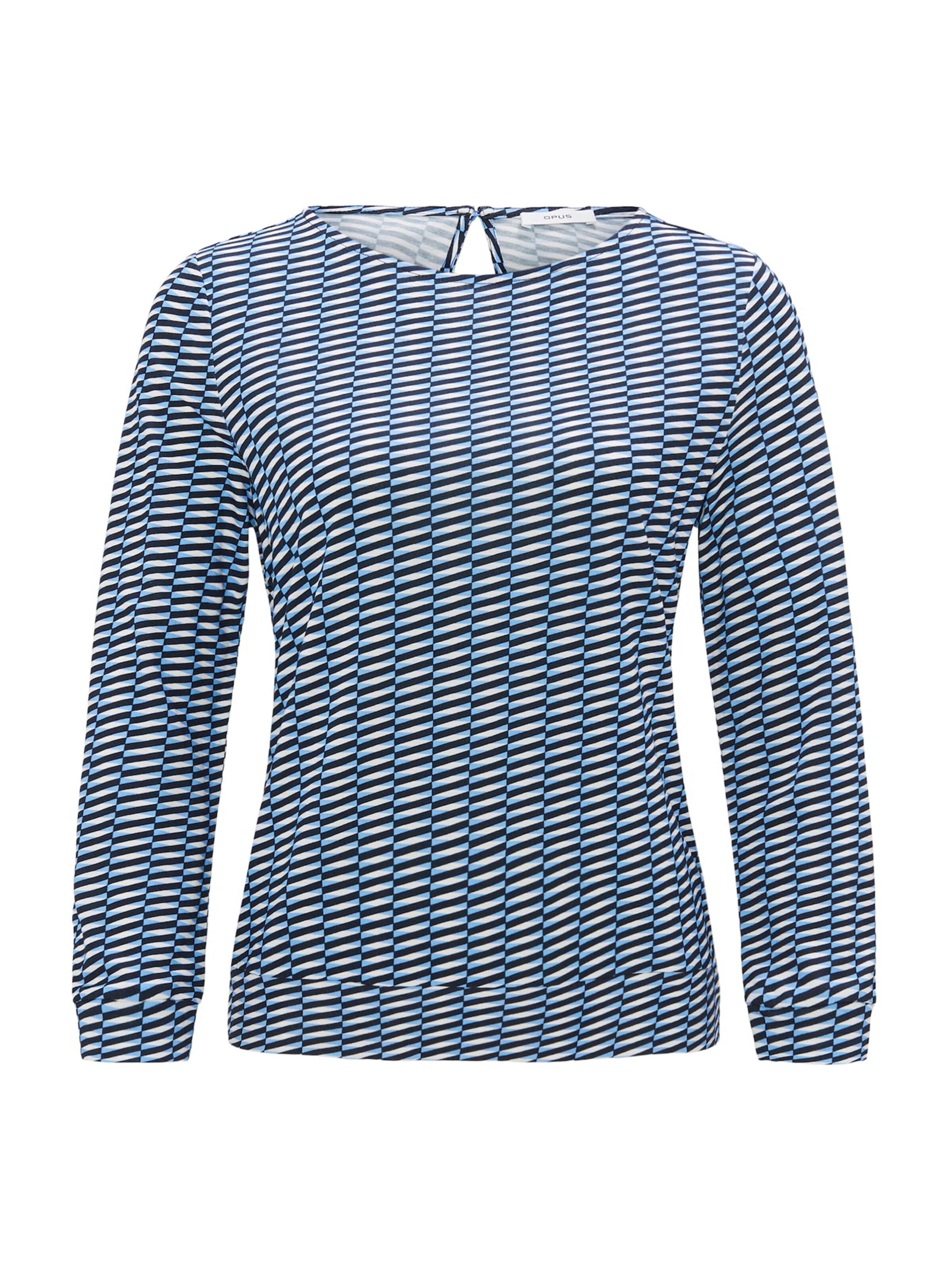 Tricou de la OPUS pe albastru: față