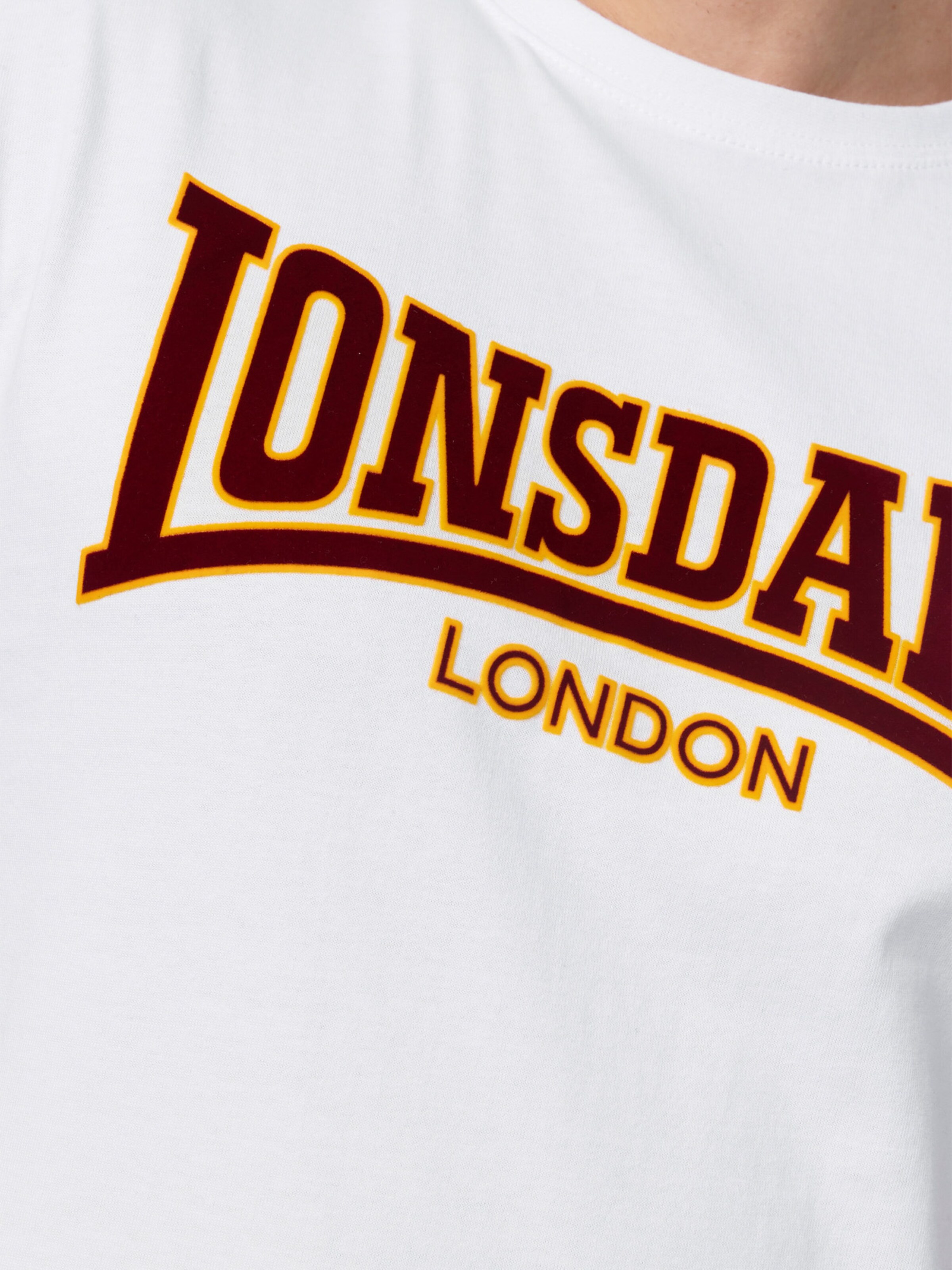 Camiseta Lonsdale Con Logo De Corte Regular Para Costa Rica
