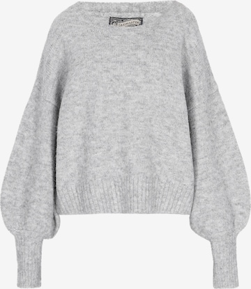 DreiMaster Vintage Neulepaita värissä harmaa: etupuoli