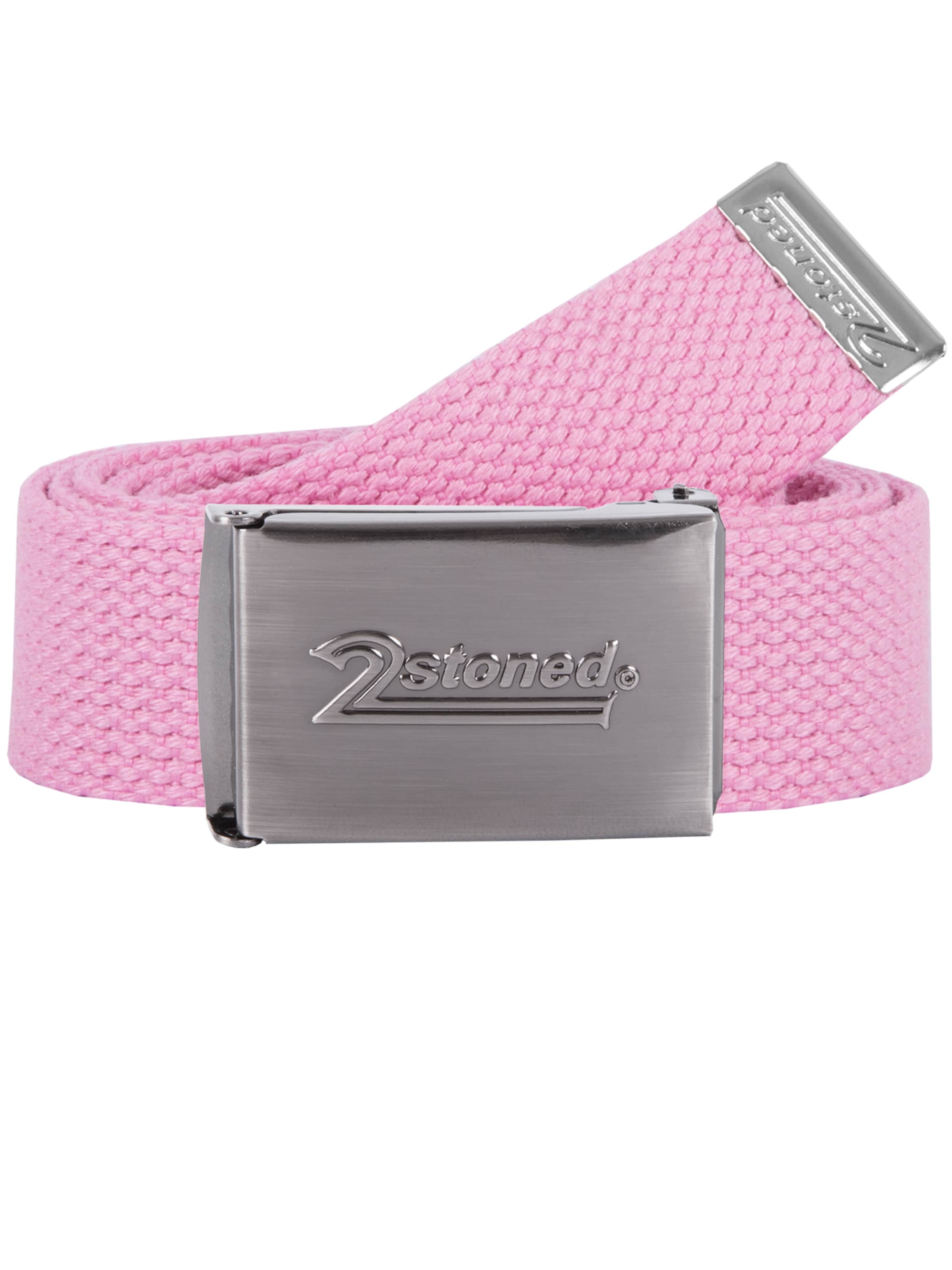 2Stoned Gürtel 'Small SPEED Matt'‌‌‌‌‌‌‌‌ in Pink: Vorderseite