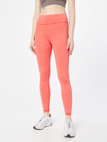 ONLY PLAY Skinny Sportovní kalhoty 'IVY' – oranžová: přední strana