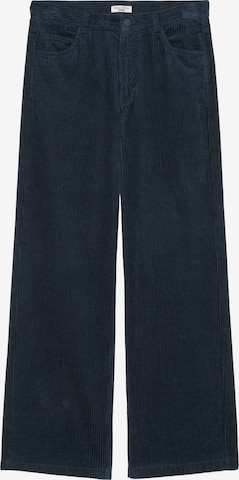 Wide Leg Pantalon Marc O'Polo DENIM en bleu : devant