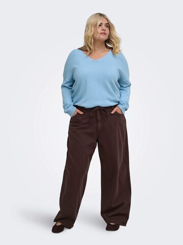 ONLY Carmakoma Barrel Pants in Brown