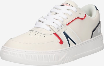 LACOSTE - Zapatillas deportivas bajas en blanco: frente