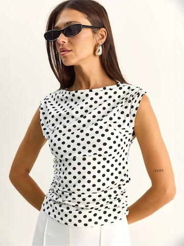 Camicia da donna di Bianco Lucci in bianco