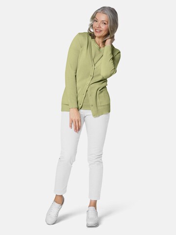 Goldner Gebreid vest in Groen