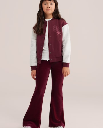 WE Fashion Slimfit Leggings - piros