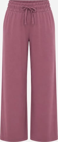 True North Wide Leg Hose 'Weite Hose' in Lila: Vorderseite